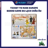 Ticket To Ride Europe Board Game Du Lịch Chiến Thuật Bản Đẹp (Tiếng Anh US)