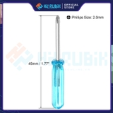 Tua vít mini chuyên dụng 2mm đầu 4 cạnh - 2 cạnh