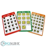 Thẻ công thức rubik -  CFOP Card