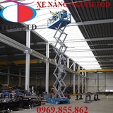 XE NÂNG NGƯỜI GENIE 14M LÀM VIỆC