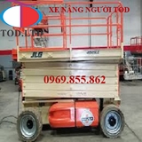 XE NÂNG NGƯỜI JLG 12M SÀN 14M LÀM VIỆC