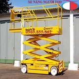 XE NÂNG NGƯỜI HAULOTTE 8M LÀM VIỆC
