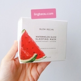 (2 size) Mặt nạ ngủ Glow Recipe Watermelon Glow Sleeping Mask 80ml - 30ml