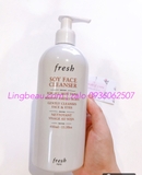 Size to - Sữa rửa mặt cho mọi loại da Fresh Soy Face Cleanser (400ml)