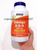 Viên uống NOW Omega 3-6-9 (250 viên)