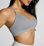 ÁO BRA TẬP GYM YOGA 2 DÂY CHÉO LƯNG GỢI CẢM