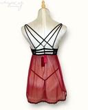 LASENZA PUSH UP BABYDOLL WITH STRAPPY BACK