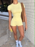 Set Gym Baby Tee + Biker Short