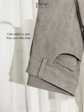 JAN HIGH WAIST GREY FLARE TROUSERS - QUẦN JEANS JAN XÁM ỐNG LOE LƯNG CAO CO GIÃN