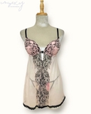 LASENZA LINGERIE FRONT-CLOSED PUSH UP BABYDOLL