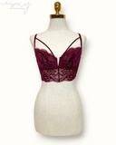 LASENZA UNLINED CROP BUSTIER BRA