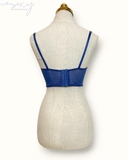 LASENZA UNLINED CROP BUSTIER BRA