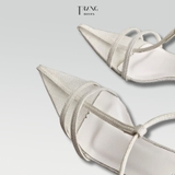 FLORAL SANDAL - GIÀY CÔNG SỞ MŨI NHỌN BASIC