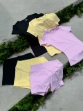 Set Gym Baby Tee + Biker Short