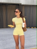 Set Gym Baby Tee + Biker Short