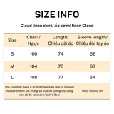 ÁO SƠ MI LINEN DÀI TAY CLOUD