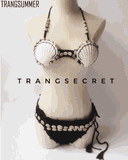 BIKINI ĐAN LEN MÓC -  NẮP SÒ - VINTAGE BIKINI