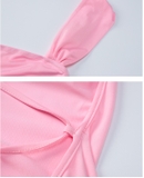 ĐẦM ÔM BODY DÁNG DÀI HAI DÂY HỞ LƯNG