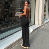 ĐẦM ÔM DÁNG DÀI HAI DÂY HỞ LƯNG