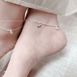 Lắc chân bạc Việt Nam Dazzle Bow