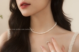Chuỗi Ngọc trai Freshwater 3 li Choker