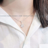 Dây chuyền bạc Việt Nam hoa sáu cánh