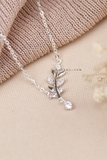 Dây chuyền bạc Việt Nam Leaf