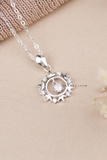 Dây chuyền bạc Việt Nam Sunset Glow