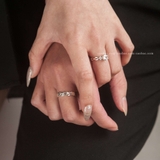 Nhẫn đôi bạc Việt Nam Vanhein Couple Rings (243)