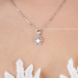 Dây chuyền bạc Việt Nam Floral Cluster