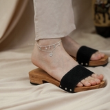 Lắc chân bạc Việt Nam sao đá hai dây