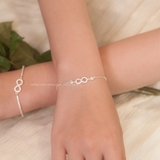 Lắc tay bạc Việt Nam Forever