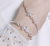 Lắc tay bạc Việt Nam hồ ly kim tiền