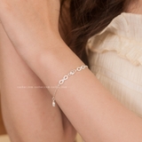 Lắc tay bạc Việt Nam Infinite