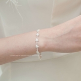 Lắc tay bạc Việt Nam hoa anh đào