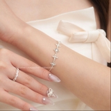 Lắc tay bạc Việt Nam Rhombus