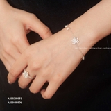 Lắc tay bạc Việt Nam Snowy Wish