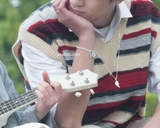 Lắc tay đôi bạc Việt Nam mặt trăng mặt trời