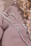 Lắc tay đôi bạc Việt Nam Infinity Couples Bracelet