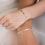 Lắc tay đôi bạc Việt Nam True Love Couples Bracelet