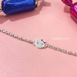 Lắc trẻ em bạc Việt Nam Kitty