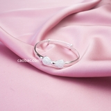 Lắc trẻ em bạc Việt Nam nơ