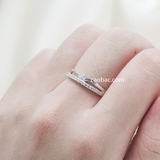 Nhẫn bạc Việt Nam Chocolate Ring (143)