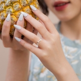 Nhẫn bạc Việt Nam dây leo