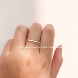 Nhẫn bạc Việt Nam nửa hàng đá