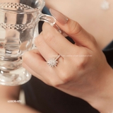 Nhẫn bạc Việt Nam Snowy Wish