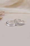 Nhẫn đôi bạc Việt Nam Aronie Couple Rings (270)