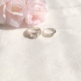 Nhẫn đôi bạc Việt Nam Extraodinary You Couple Rings (318)