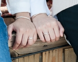 Nhẫn đôi bạc Việt Nam Horologium Couple Rings (223)