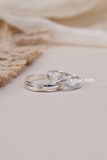 Nhẫn đôi bạc Việt Nam Horologium Couple Rings (223)
